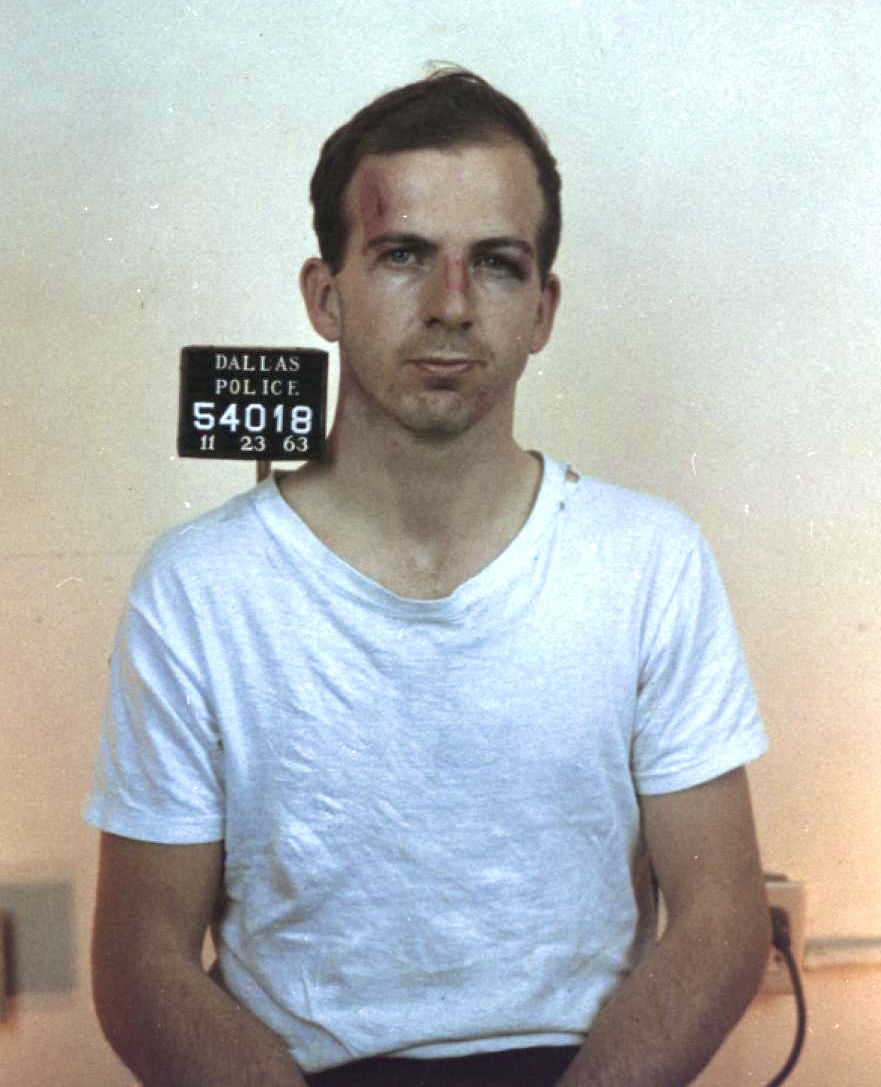 Mugshot of Lee Harvey Oswald