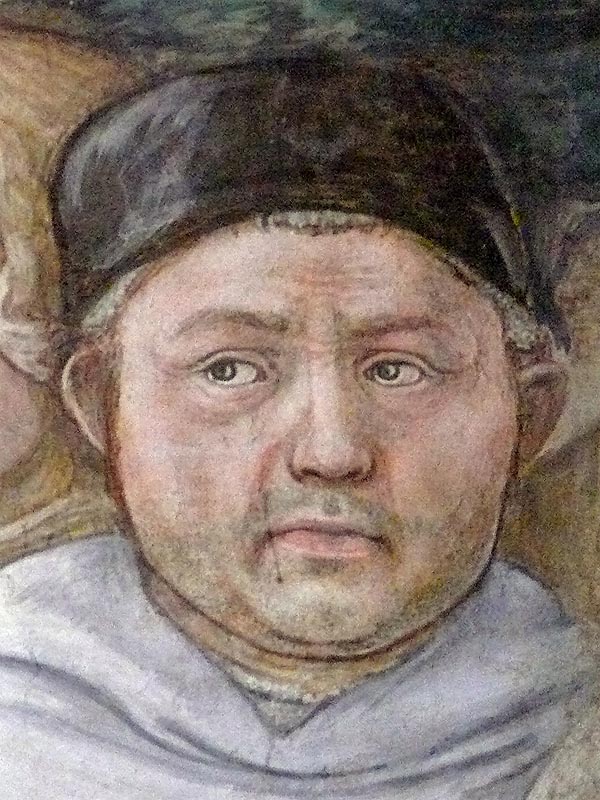 detail: Lippi, Self-portrait