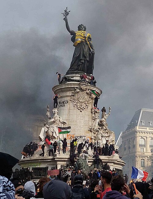Manifestation du 17 Octobre à République