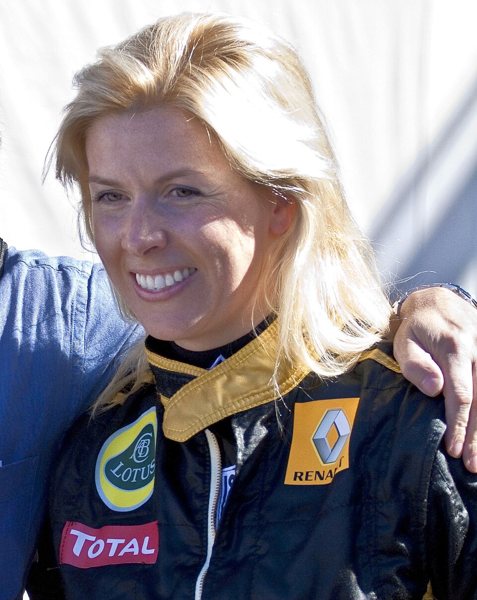 Spanish racing driver María de Villota.