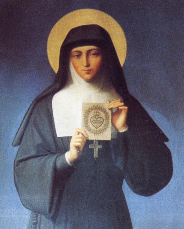 Saint Margaret Mary Alacoque, religious of the Order of the Visitation of Holy Mary