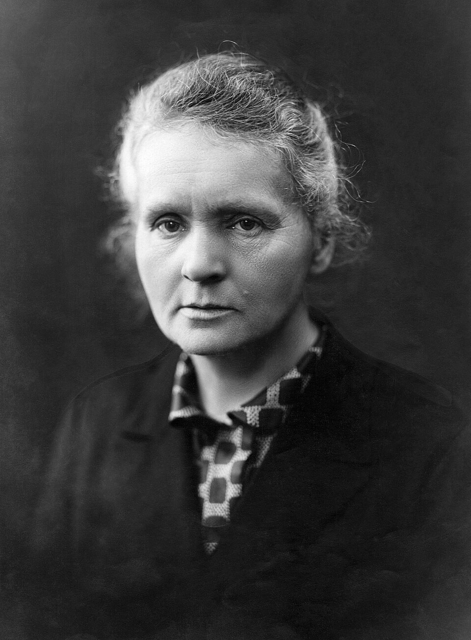 Depicted person: Marie Curie