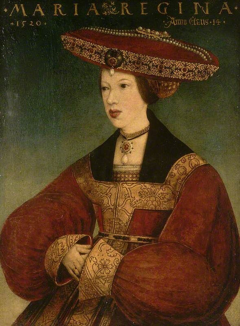 Mary of Austria in 1520 à innssbruck, Queen of Hungary 1522–6, Regent of the Netherlands 1531–56