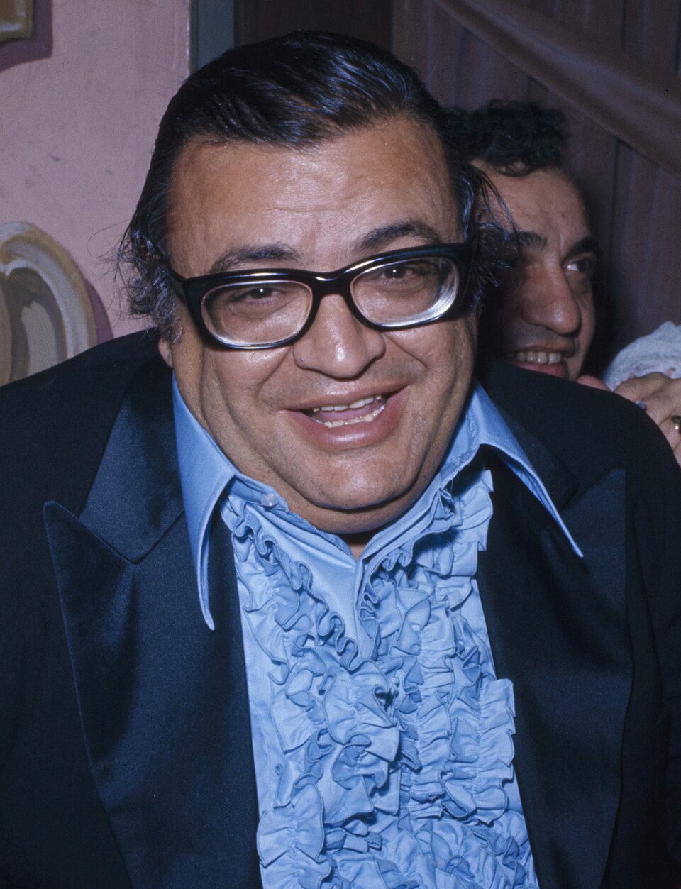 Title: Mario Puzo, author [of "Godfather" at party, New York City Creator(s): Gotfryd, Bernard, photographer Date Created/Published: [14 March 1972] Medium:…