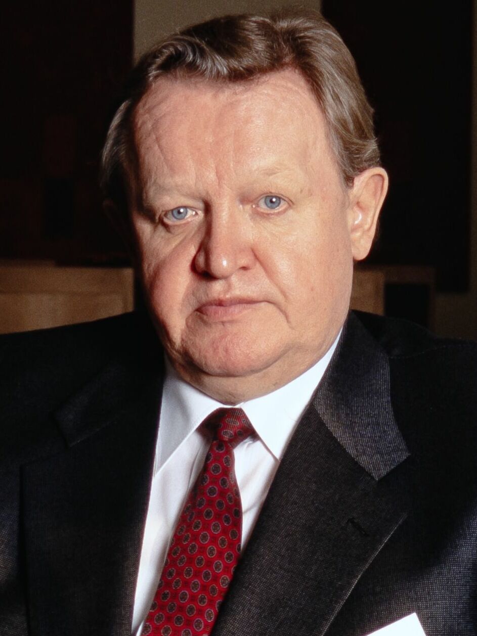 Photograph of the Finnish president Martti Ahtisaari (1937–2023) in 1994.