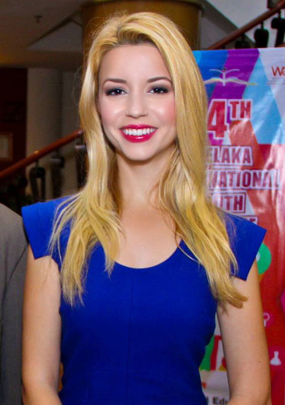 Masiela Lusha as Goodwill Ambassador of World Assembly of Youth in 2014