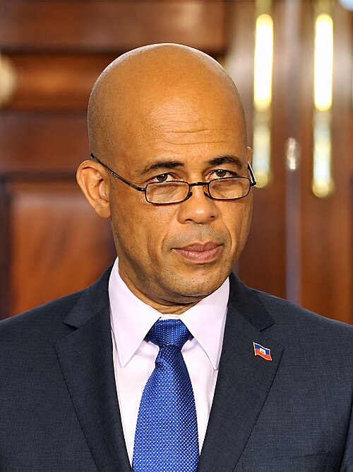 Michel Martelly in 2011.
