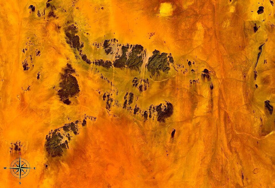 Nubian Desert in Sudan.