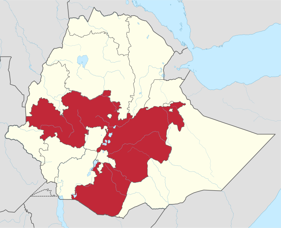Location of region XY (see filename) in Ethiopia