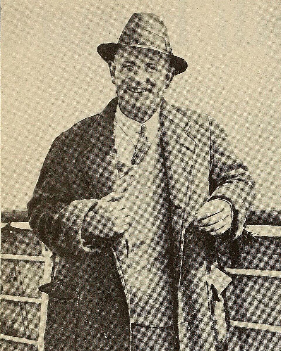 Image of the writer PG Wodehouse from 1930