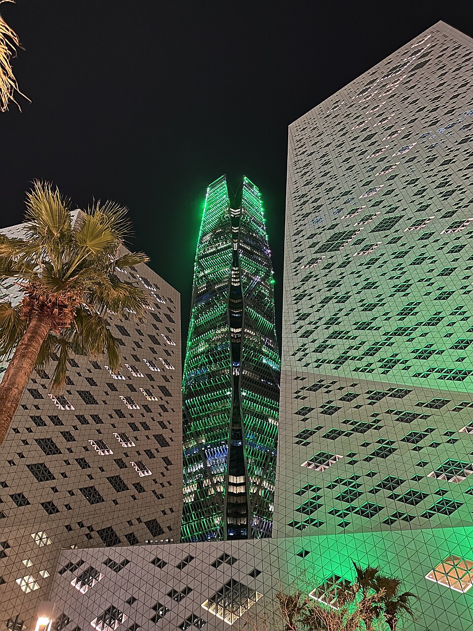 Public Investment Fund Tower in Riyadh, 2024.