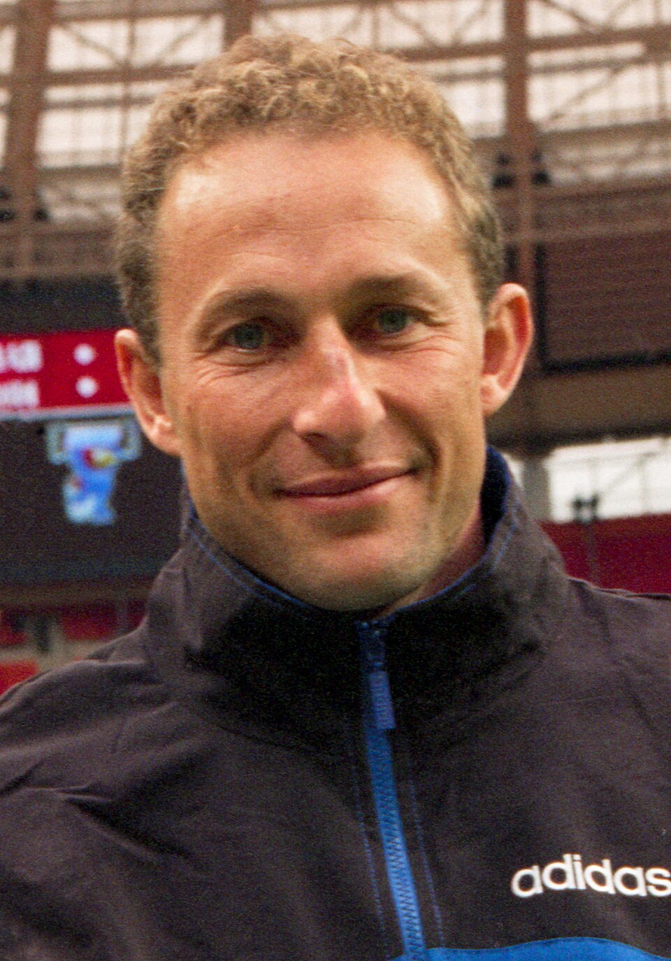 French football player and football coach Jean-Pierre Papin at the opening of the Luzhniki stadium after reconstruction and a friendly match between the…