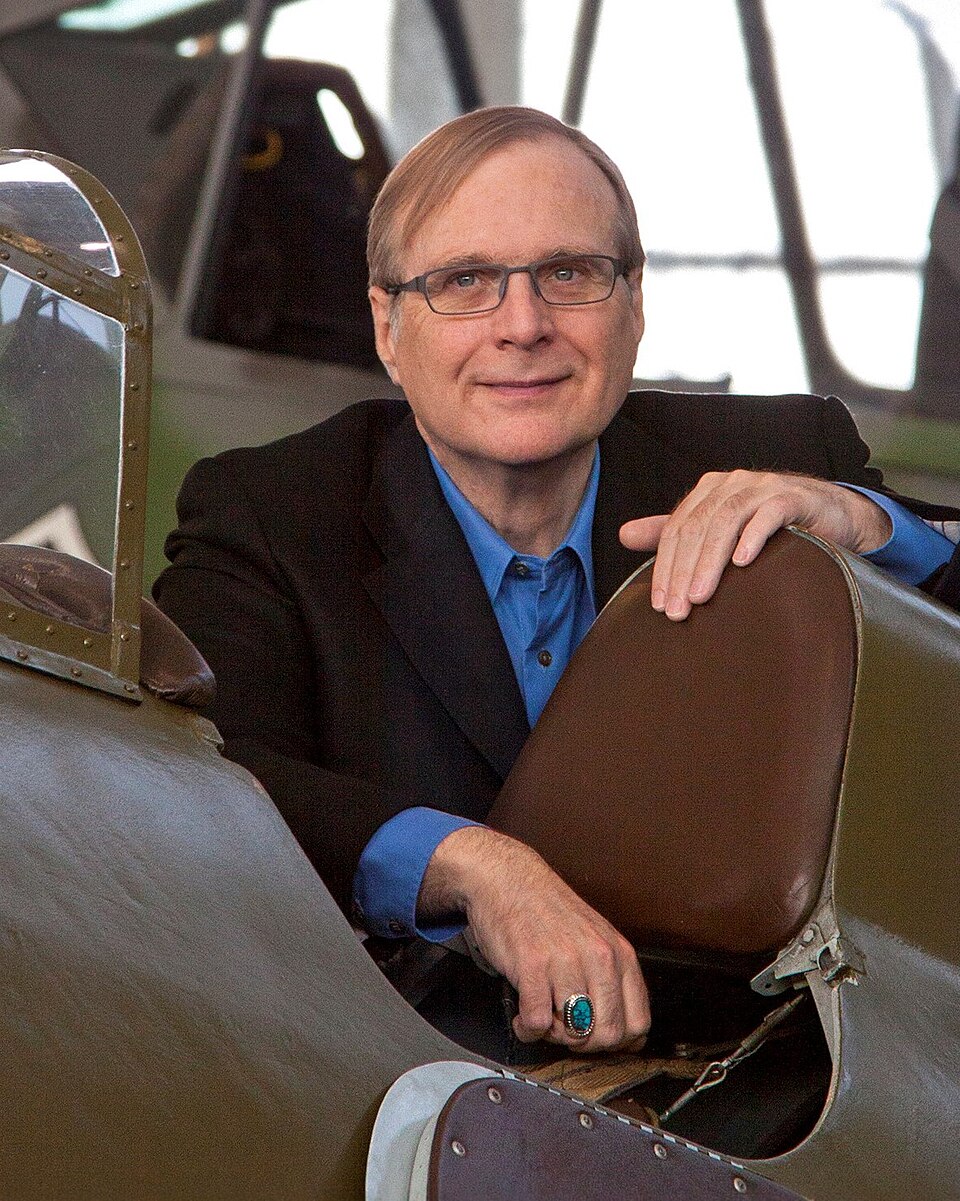 Paul G. Allen at Flying Heritage Collection