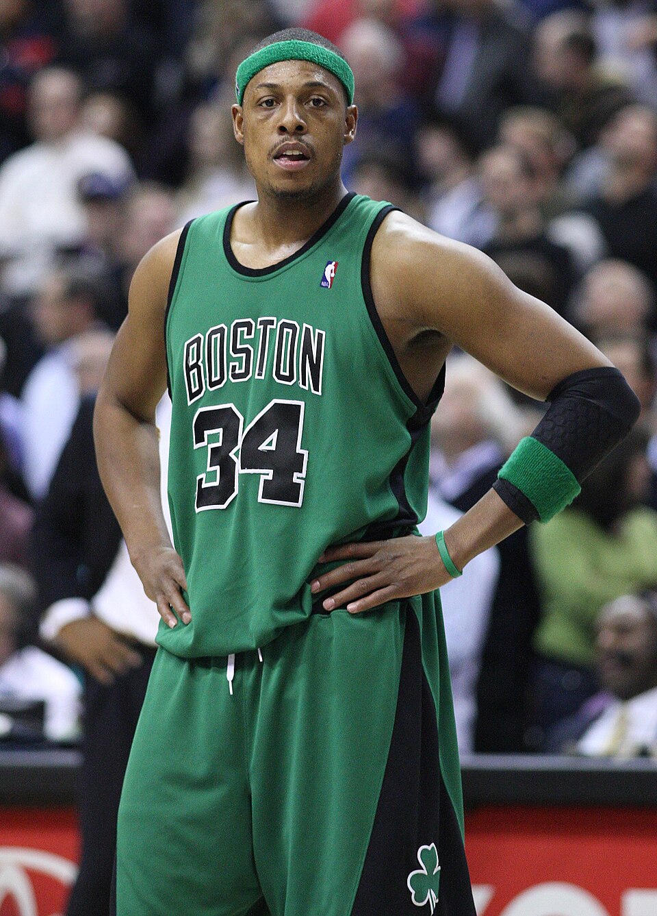 Paul Pierce , American basketball player for the Boston Celtics