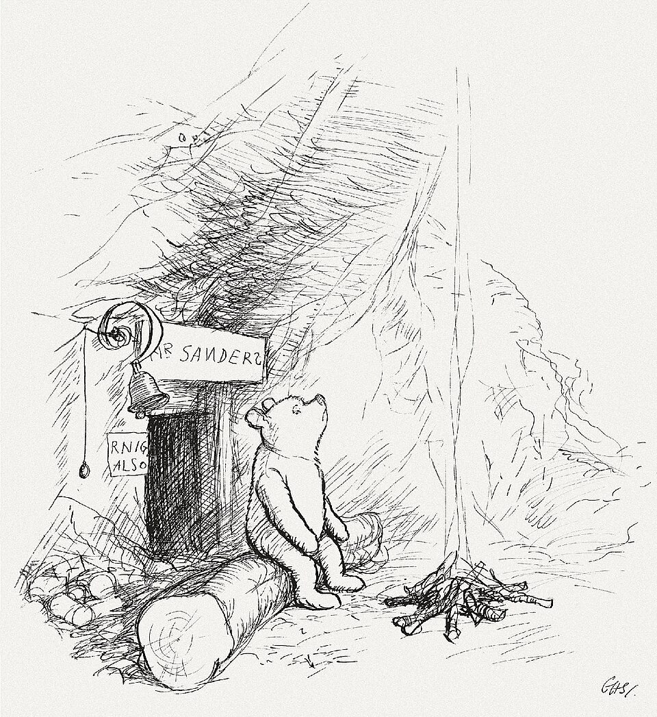 w:Winnie-the-Pooh , drawn in 1926