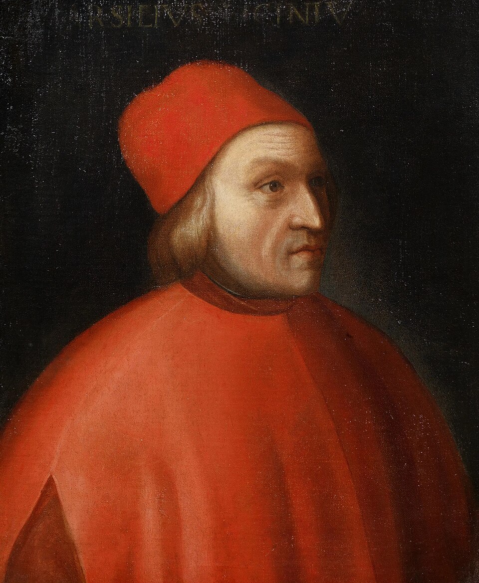 Portrait of Marsilio Ficino, attributed to Cristofano dell'Altissimo