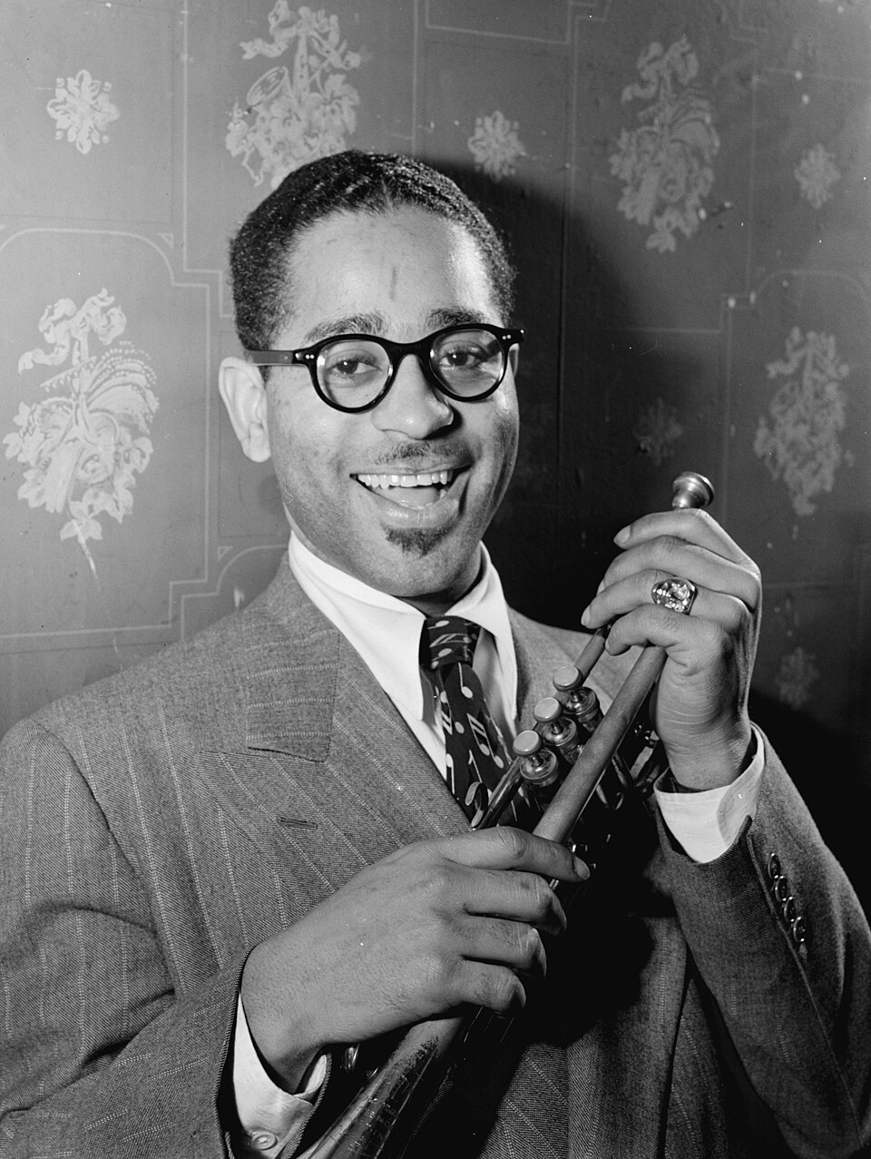 Portrait of Dizzy Gillespie, Famous Door, New York, N.Y., ca. June 1946