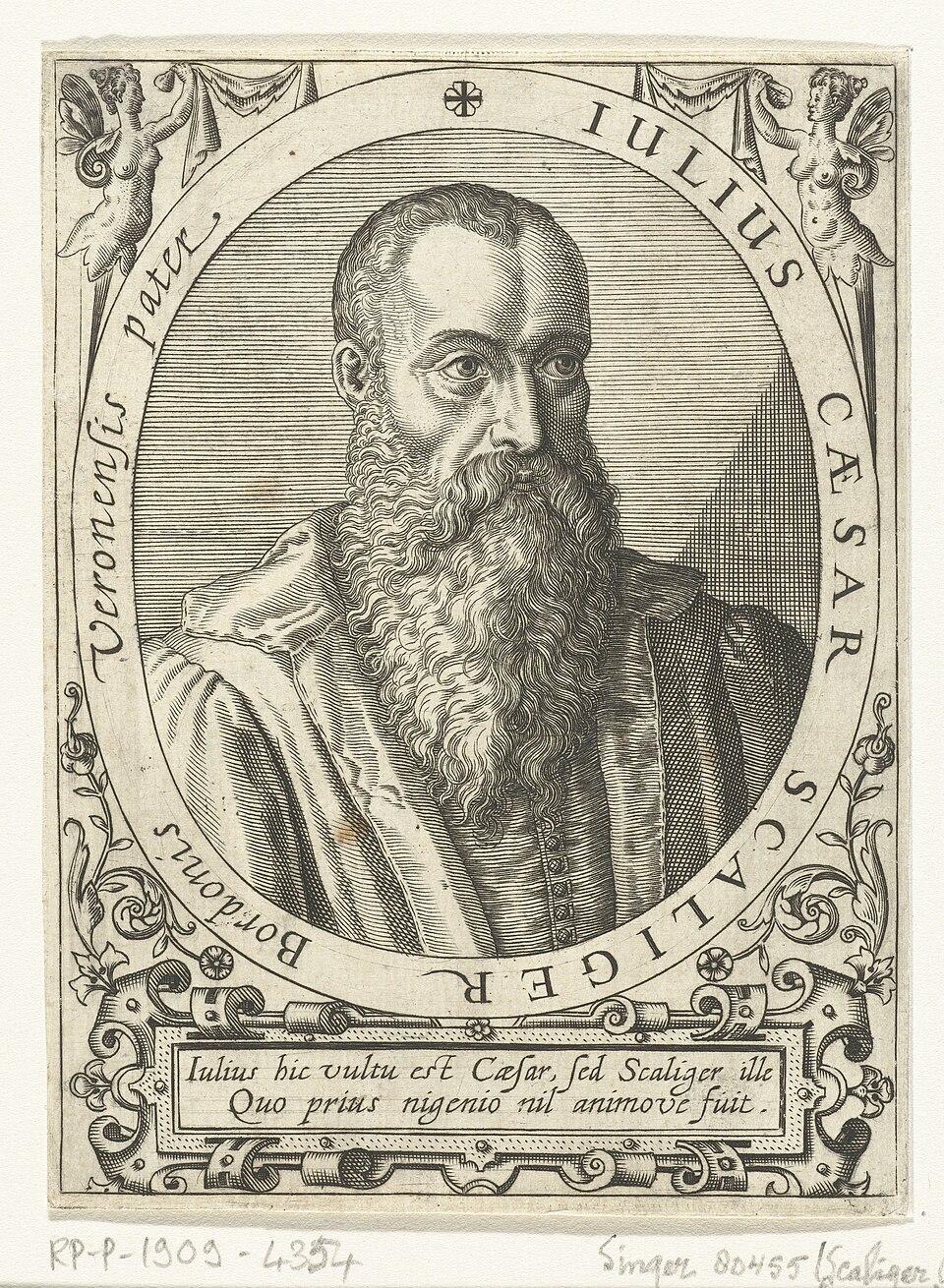 Identificatie Titel(s): Portret van Julius Caesar Scaliger. Iulius Caesar Scaliger (titel op object) Objecttype: prent boekillustratie Objectnummer:…