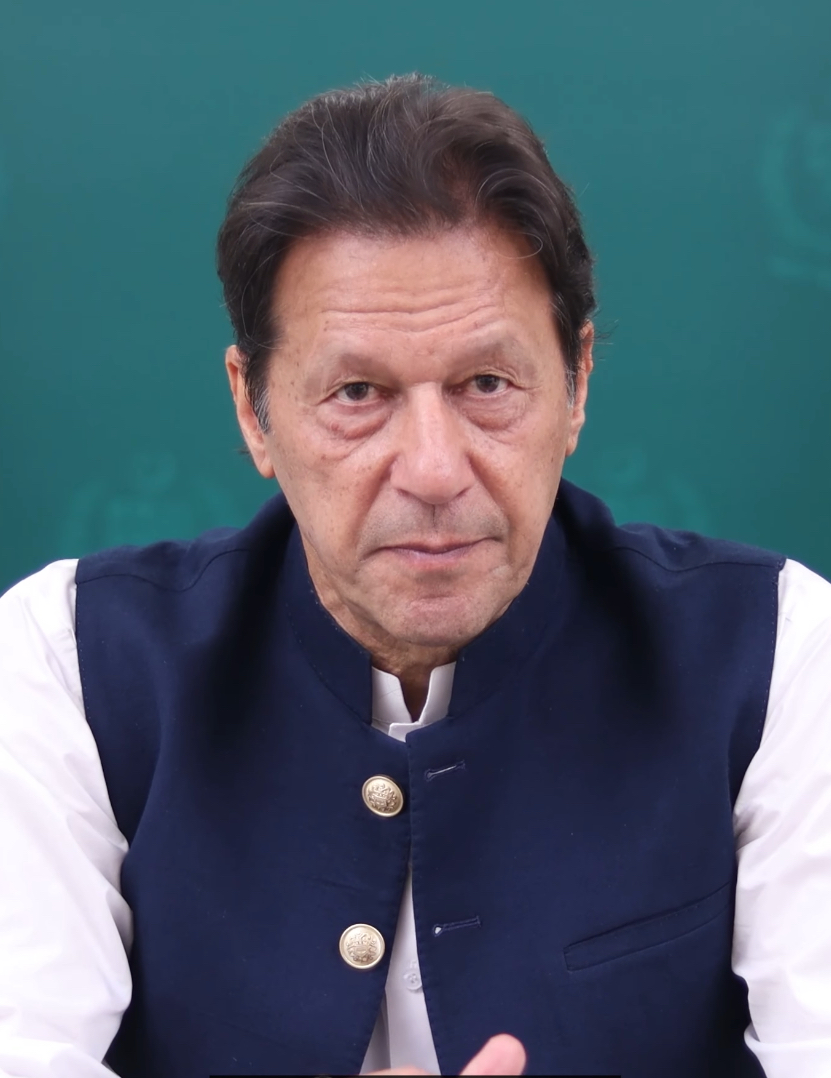 Prime Minister of Pakistan, Imran Khan addresses a forum on Sustainable Development.