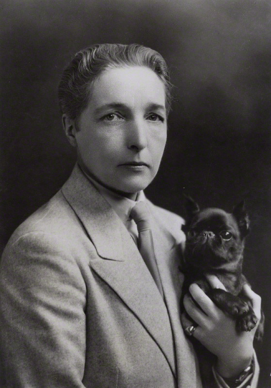 NPG x136620,bromide print. Radclyffe Hall, c. 1930