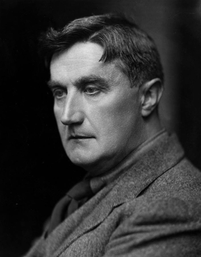 Portrait of the composer Ralph Vaughan Williams