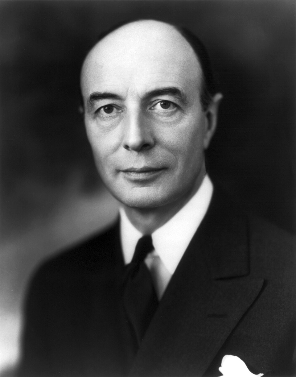 Robert A. Lovett , head-and-shoulders portrait, facing left
