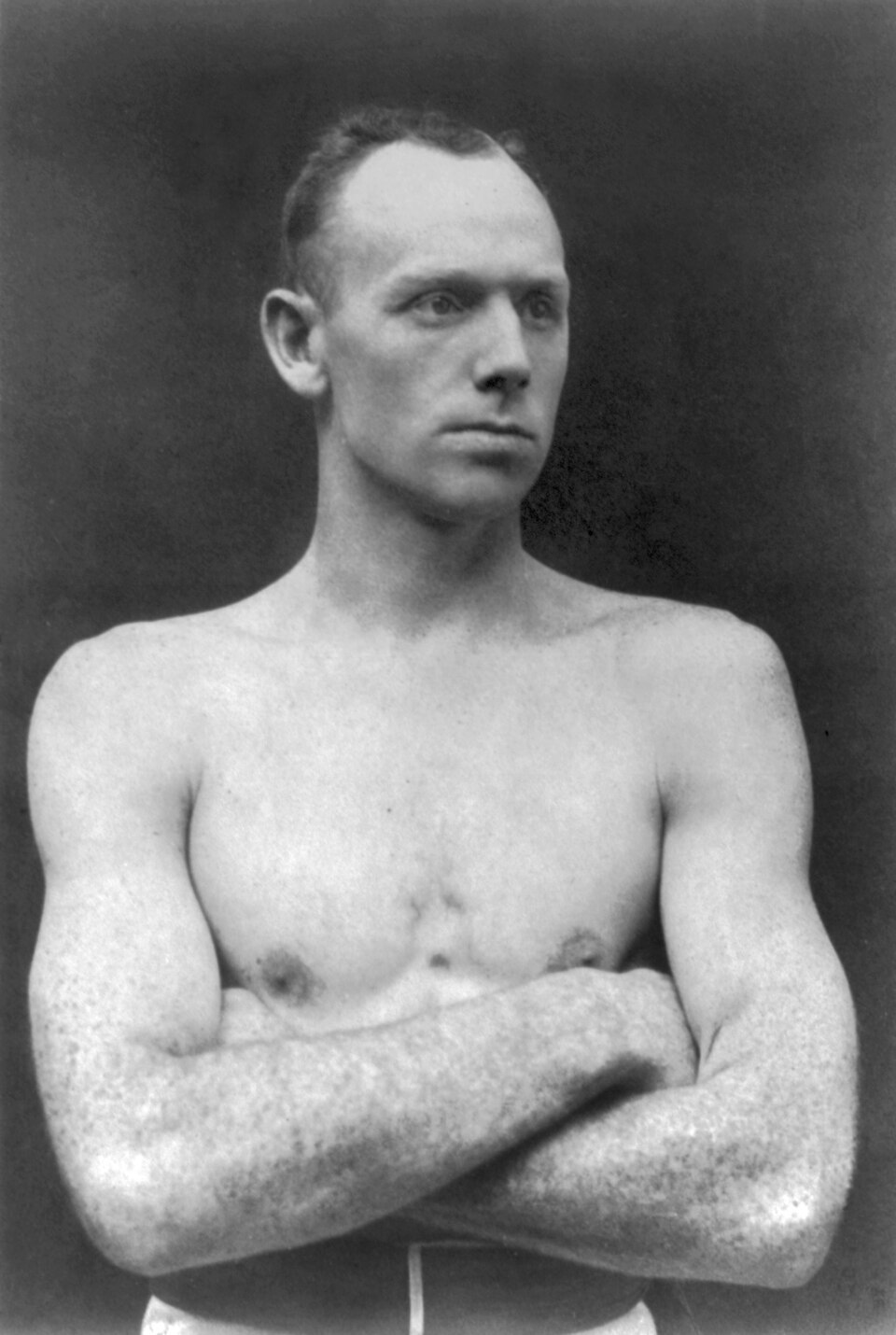 Bob Fitzsimmons (1863 - 1917), a British-born New Zealand boxer
