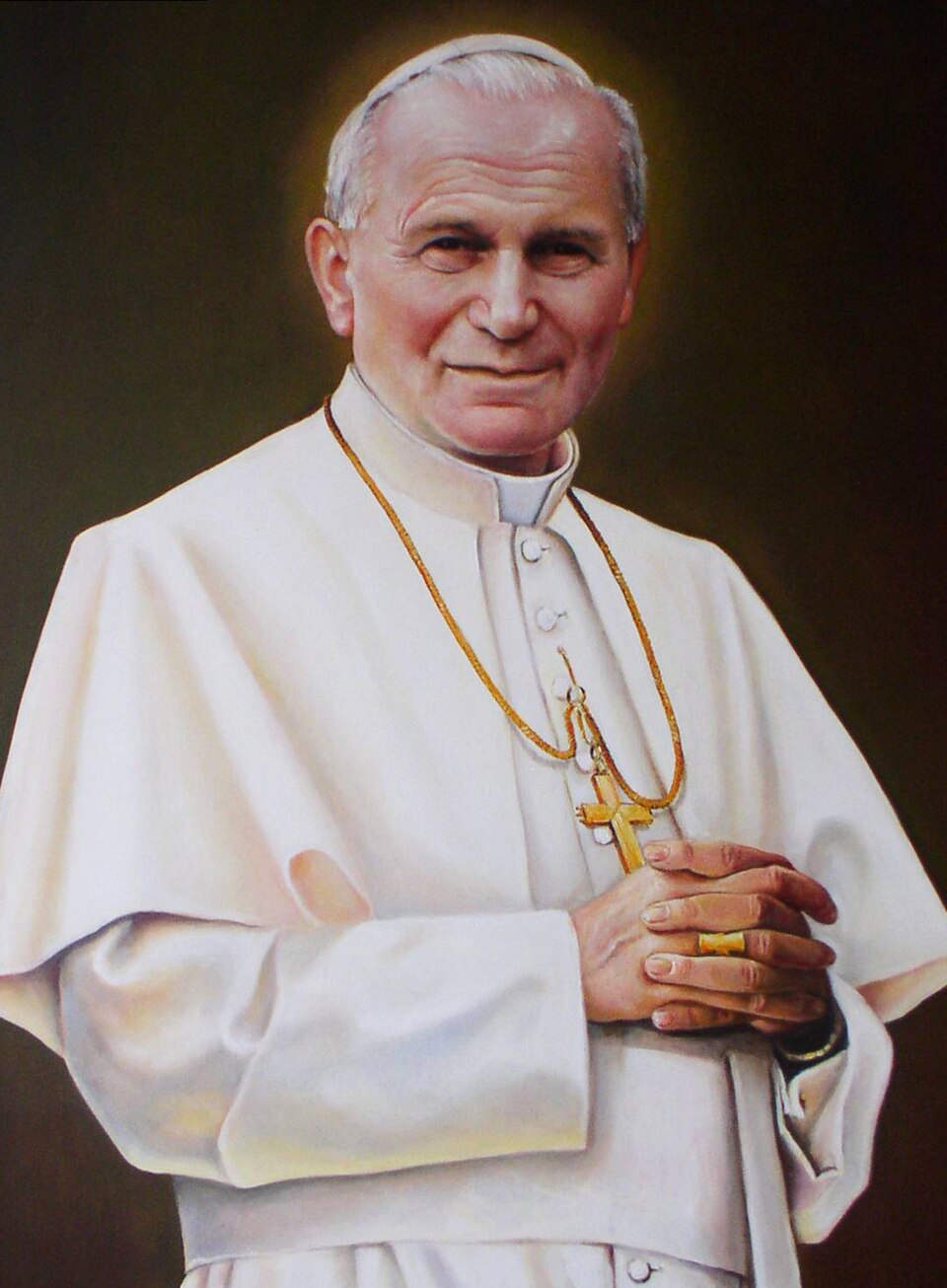 Portret autorstwa Zbigniewa Kotyłły( Kosciół Seminarium Lublin