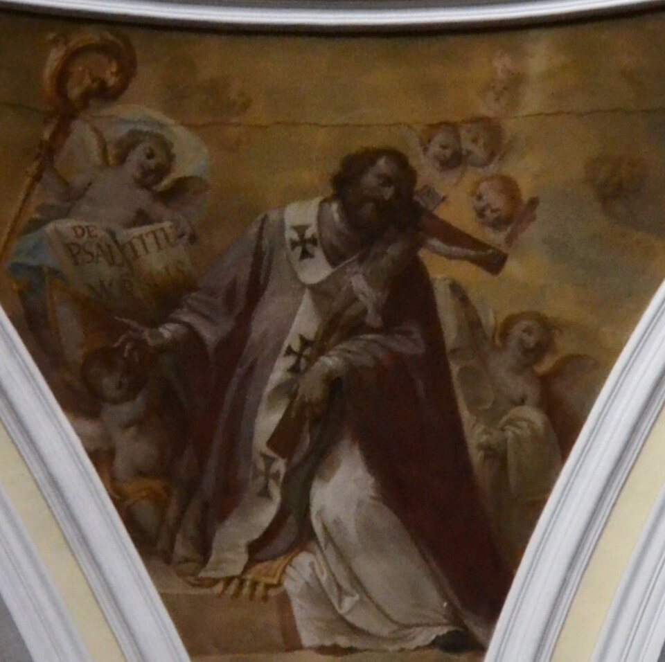 Petxina de la cúpula de l'església de sant Antoni Abat, València.