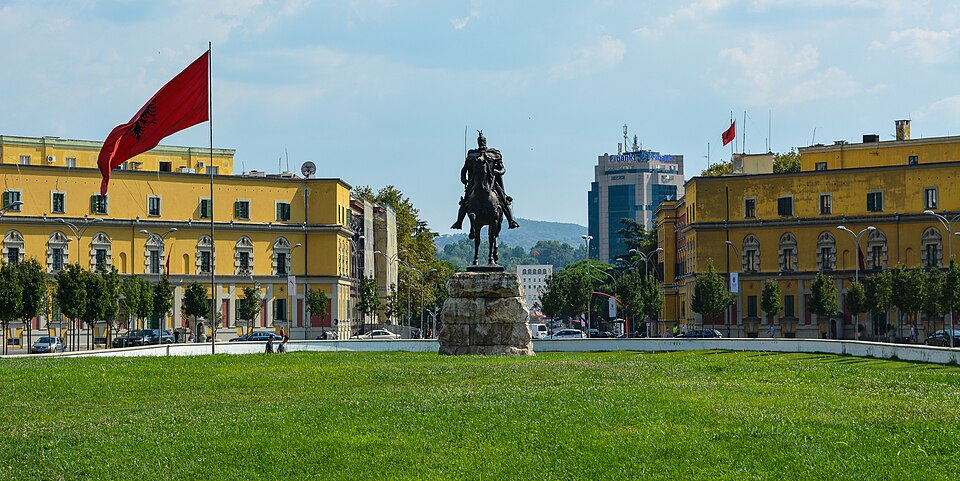Tirana Skanderbeg Square