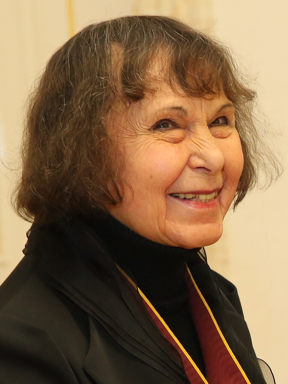 Photographic portrait of Sofiya Gubaidulina
