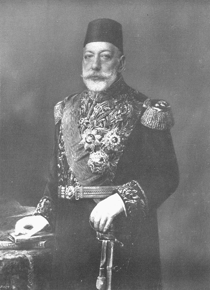 Seine Majestät Sultan Muhammed Chan V., Kaiser der Osmanen