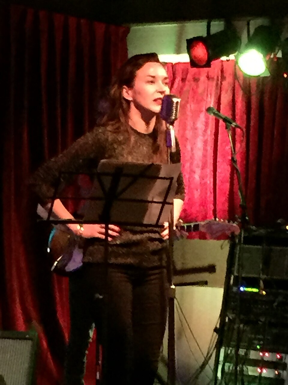 Sunny Ozell live at the Big Easy in Petaluma, California