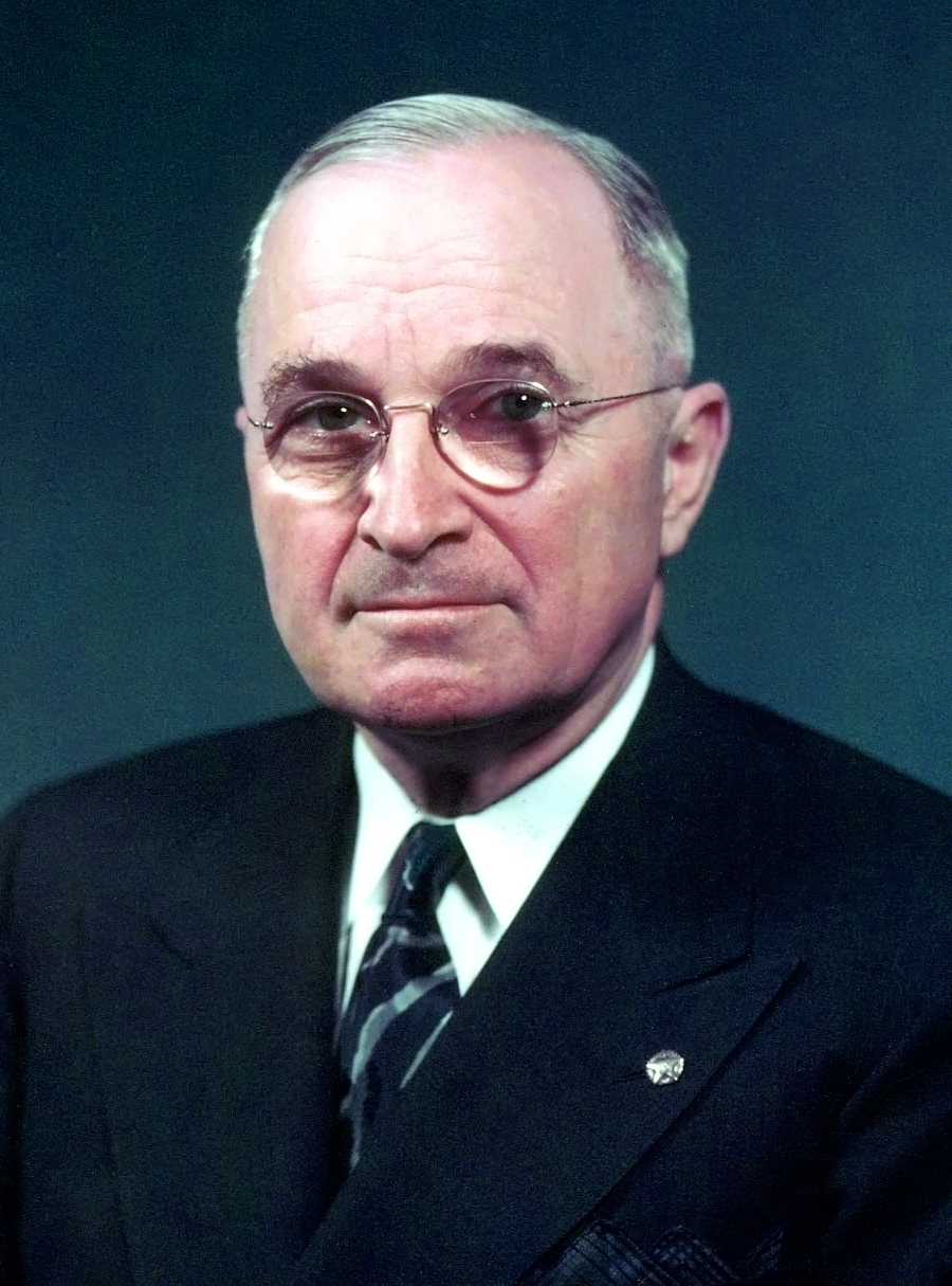 Portrait of President Harry S. Truman (ca. 1947).