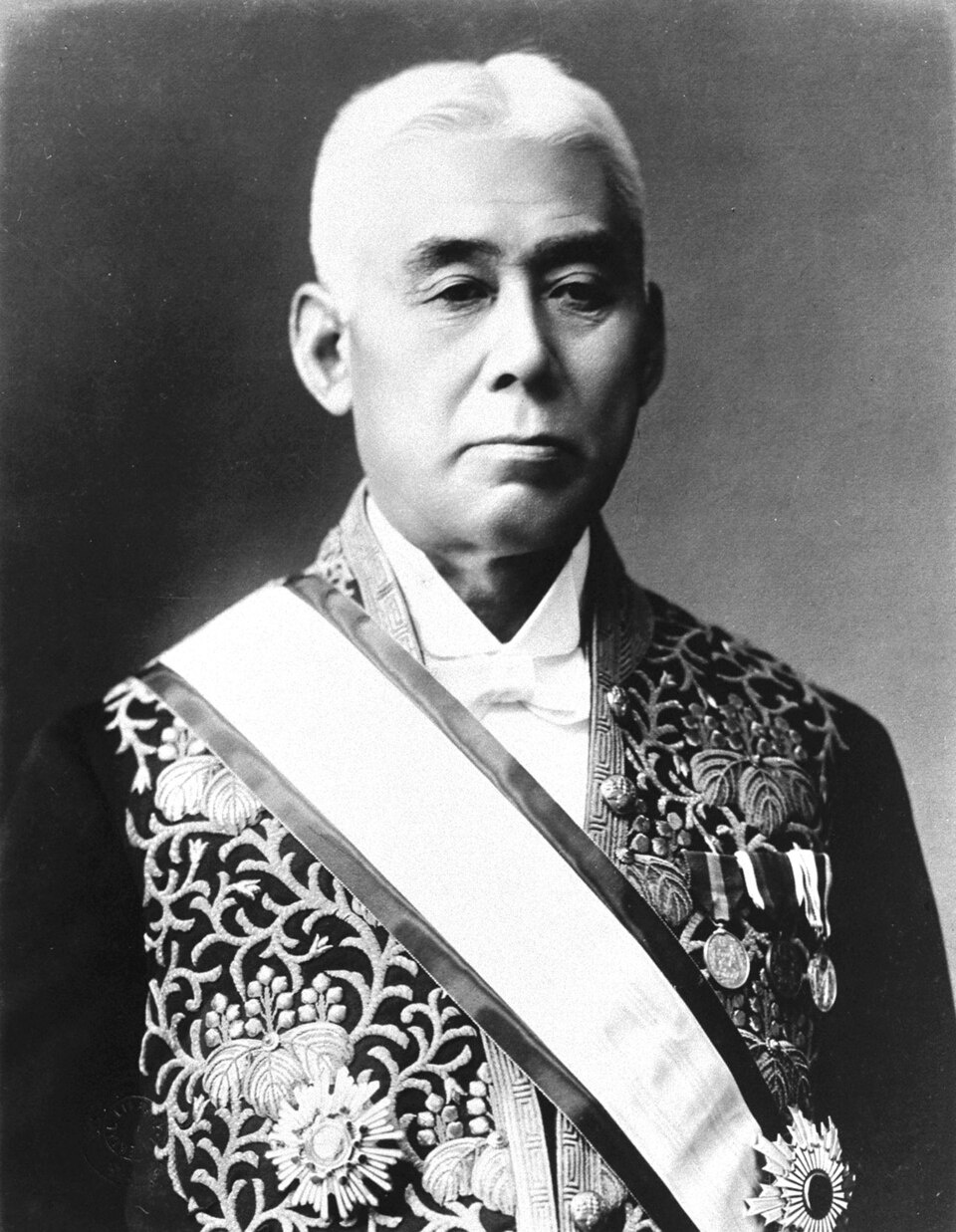 Portrait of Hara Takashi (原敬, 1856 – 1921)