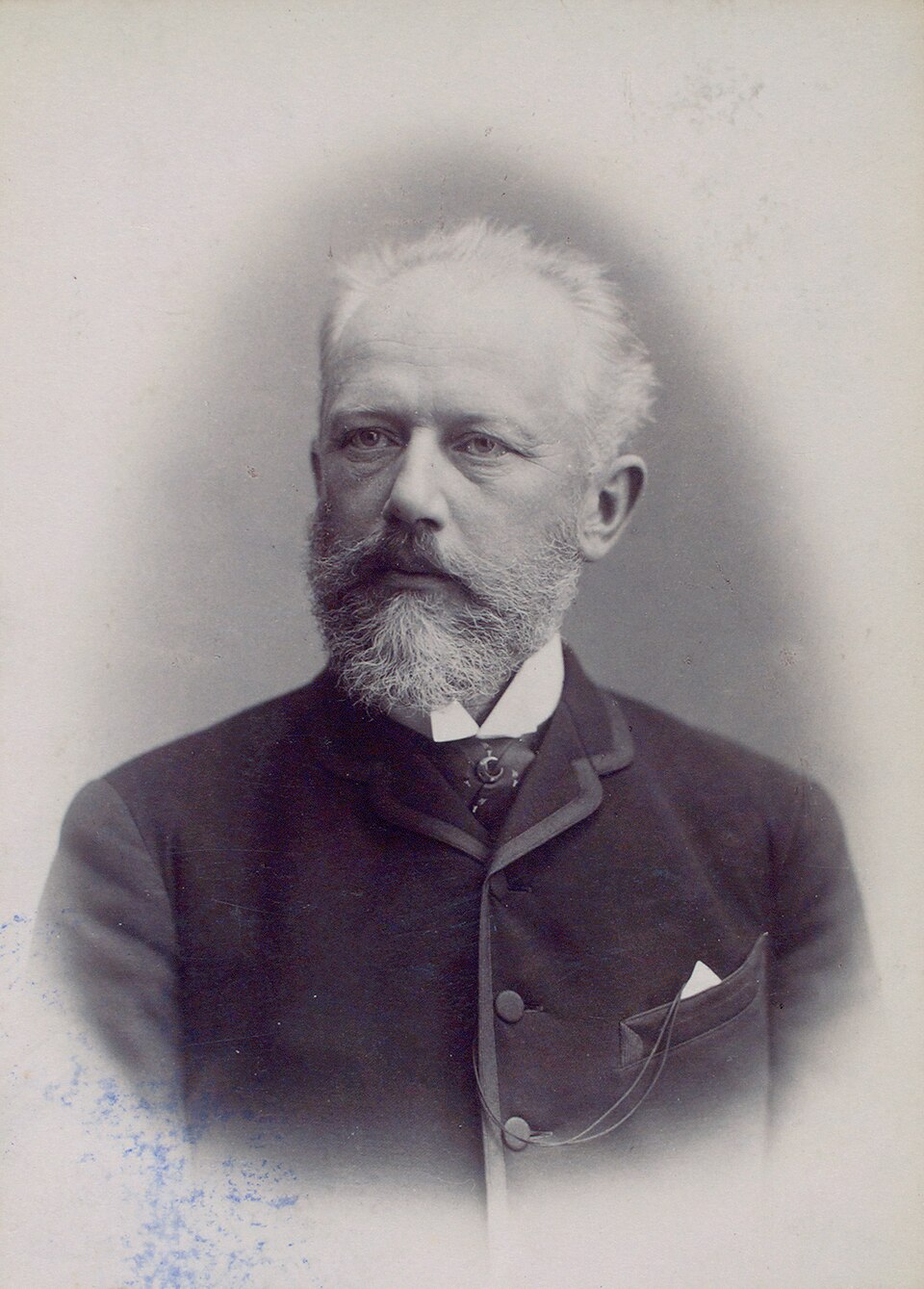 Cabinet card portrait of Pyotr Ilyich Tchaikovsky