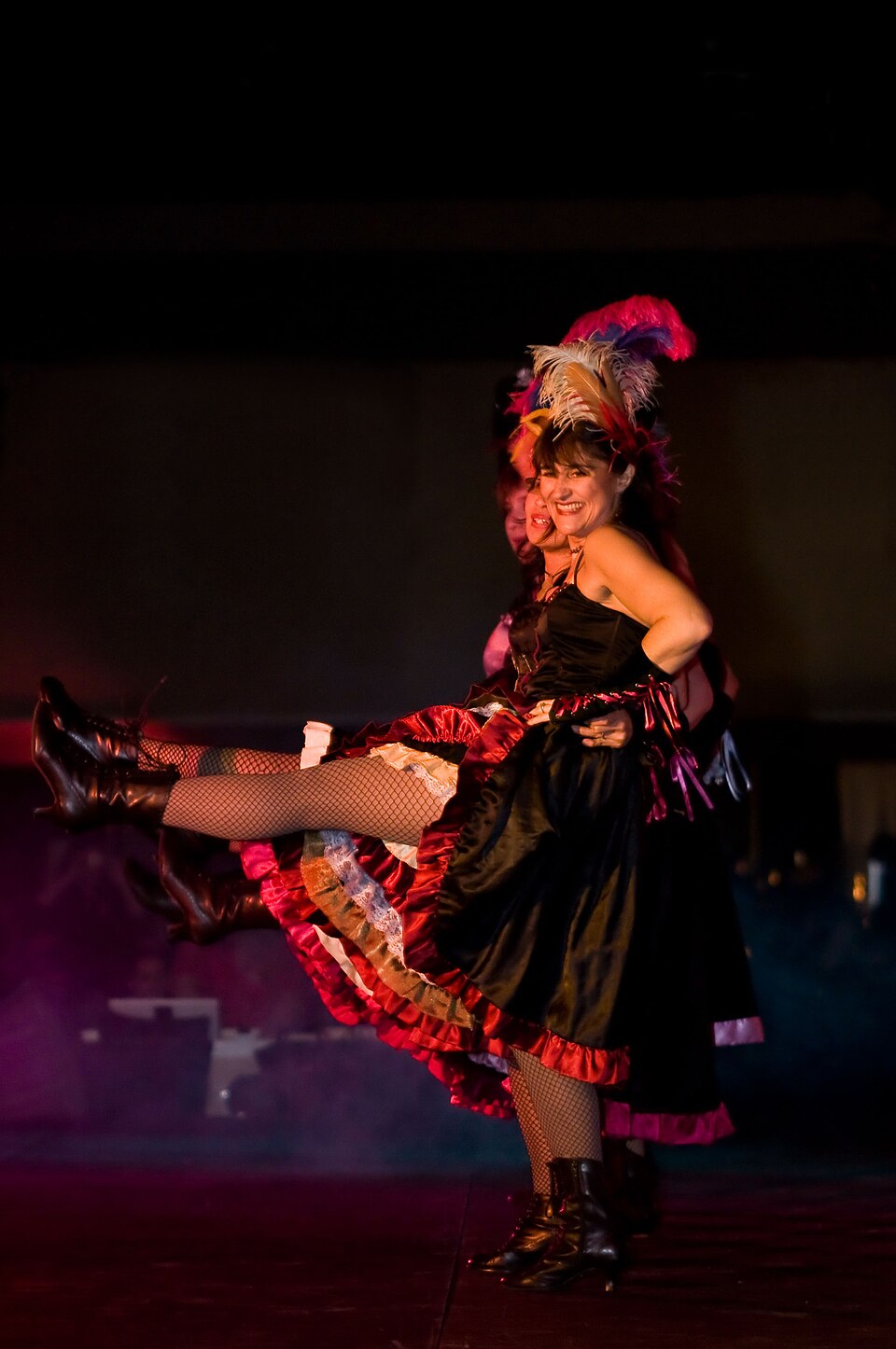 View Large The Wild West Can Can Dancers www.wildwestcancan.ca/ Vancouver Taboo Show 2010 www.brendanlallyphotography.com/
