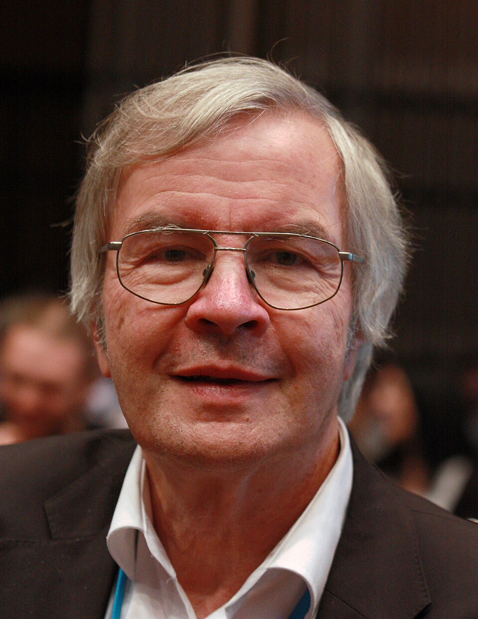 Theodor Hänsch at the 2012 Lindau Nobel Laureate meeting on July 3, 2012