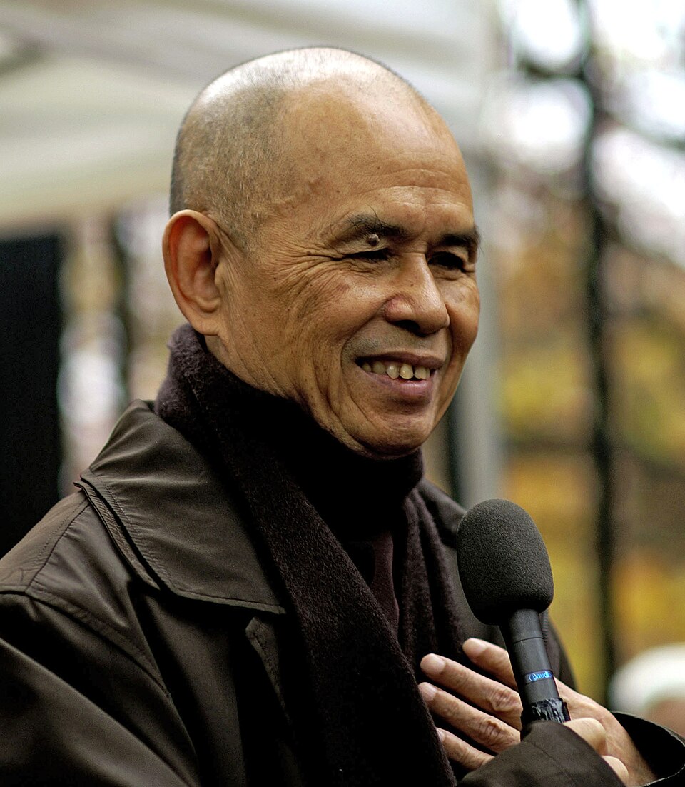 Thich Nhat Hanh in Paris, 2006.