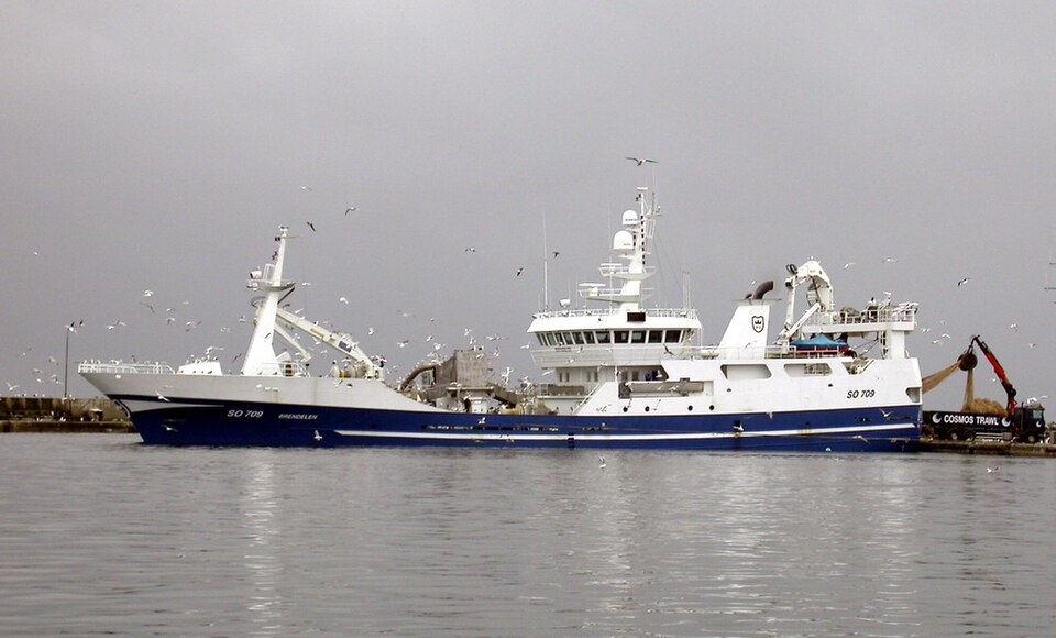 Brendelen SO 709. Modern trawler, Skagen harbour, Denmark