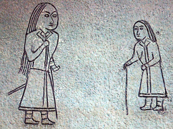 Gokturk petroglyphs from Mongolia