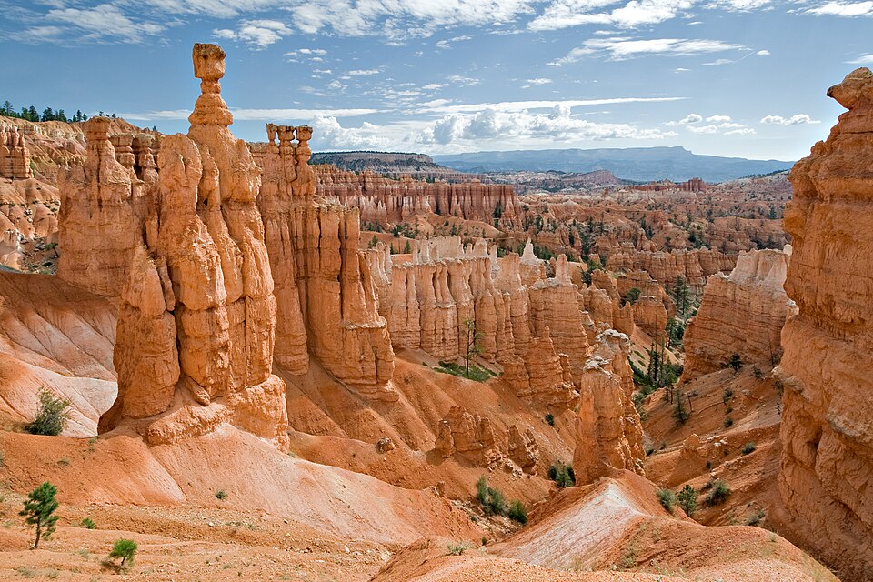 Thor's Hammer formation in Bryce Canyon National Park. Southwestern Utah, USA.