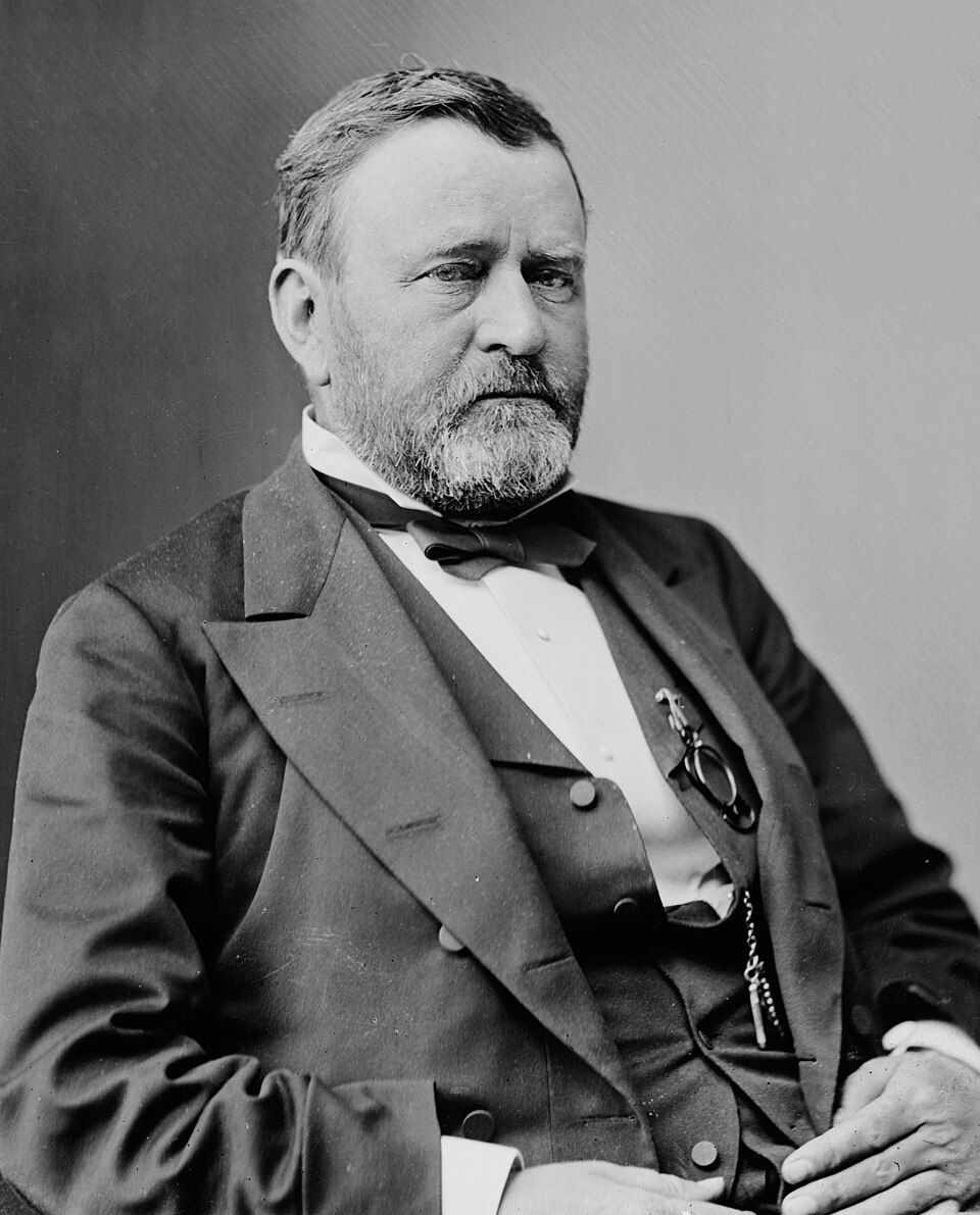 The 18th President of the United States Ulysses S. Grant .