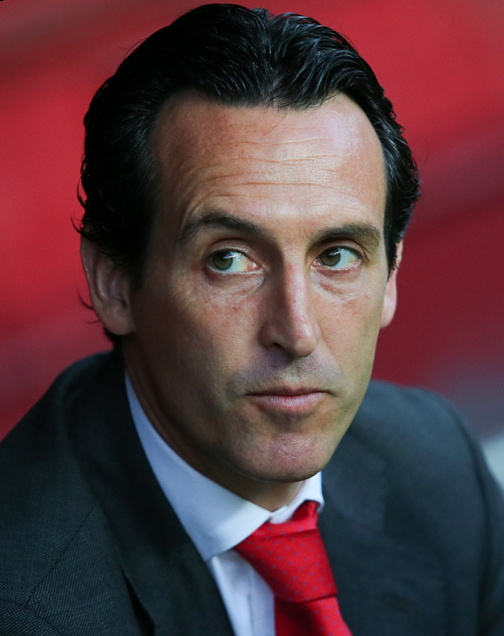 Unai Emery as manager of Sevilla
