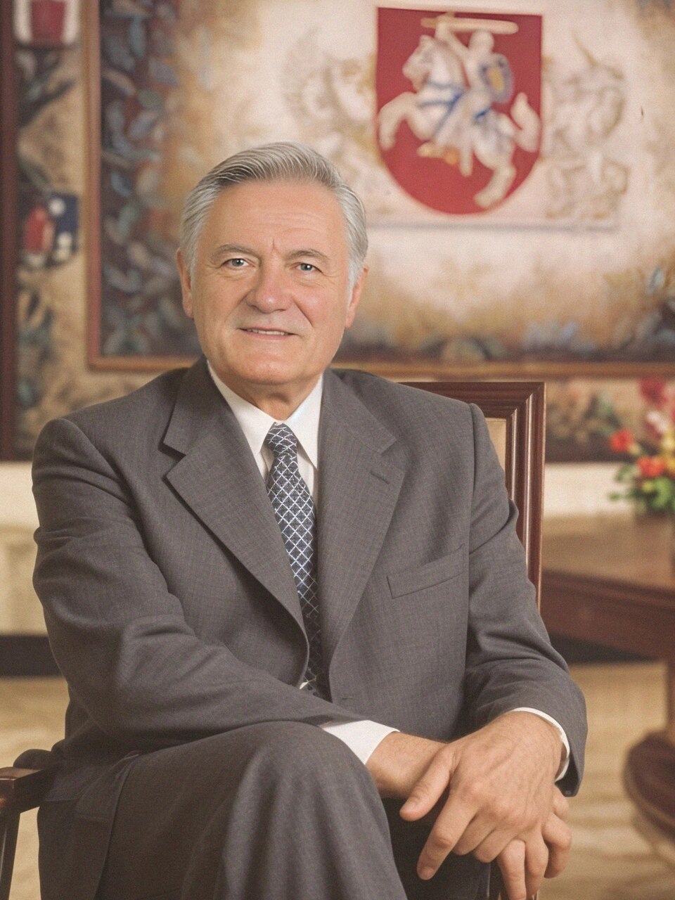 LR Prezidento Valdo Adamkaus portretas, 1998