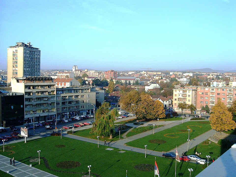 The viev on the Kragujevac