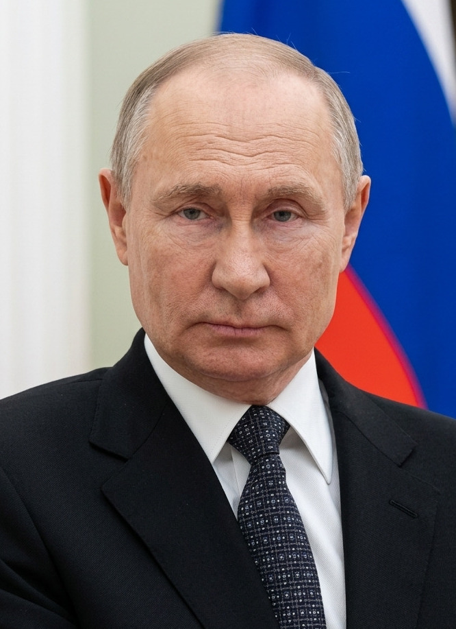 Vladimir Putin con il colonnello Vjacheslav Vedenin