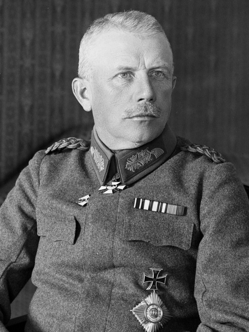 General Rüdiger von der Goltz in Helsinki.