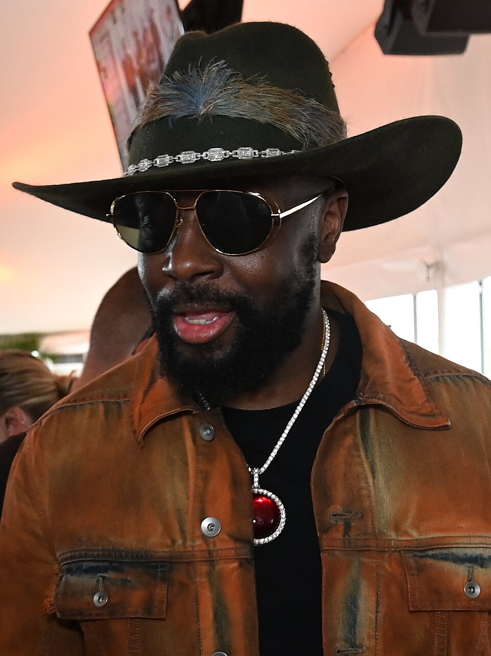Governor Moore, Lt. Governor Aruna Miller and First Lady Dawn Moore attend the 150th Preakness by Joe Andrucyk, Patrick Siebert, Polly Irungu at Pimlico…