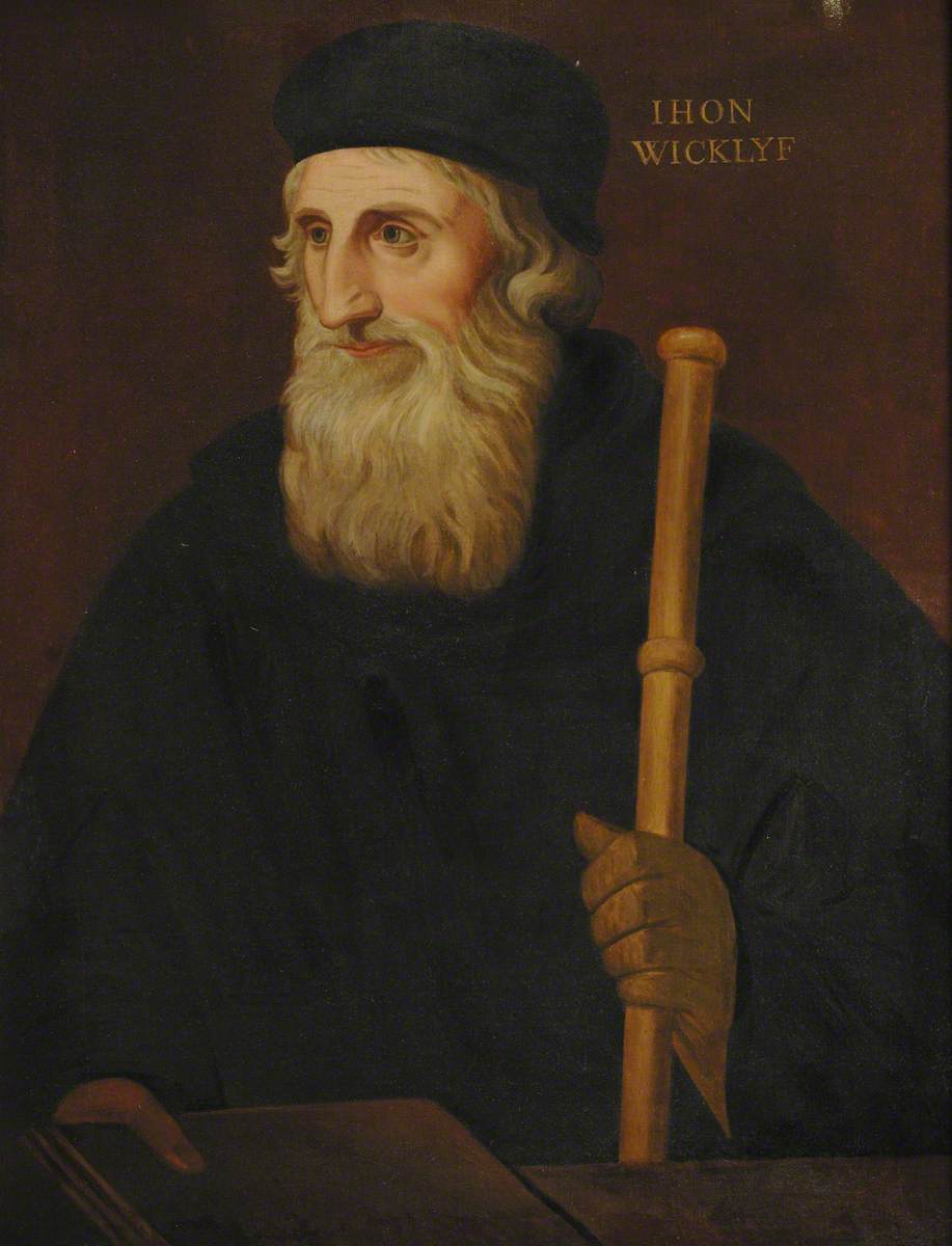 Portrait of John Wycliffe (c.1330–1384)